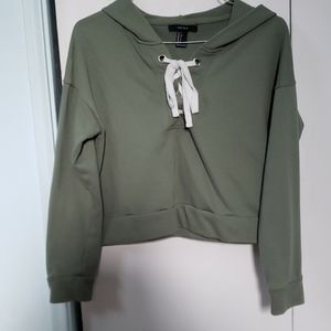 Forever 21 Cropped Hoodie